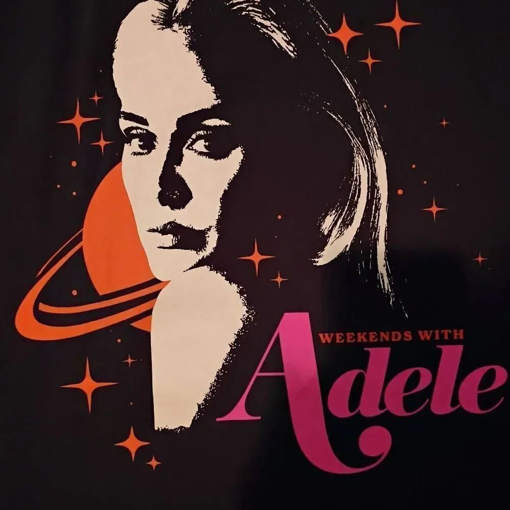 Adele Las Vegas Concert T-shirt Large - Picture 4 of 7
